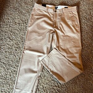 NWT J Crew Men’s straight khaki dress pants